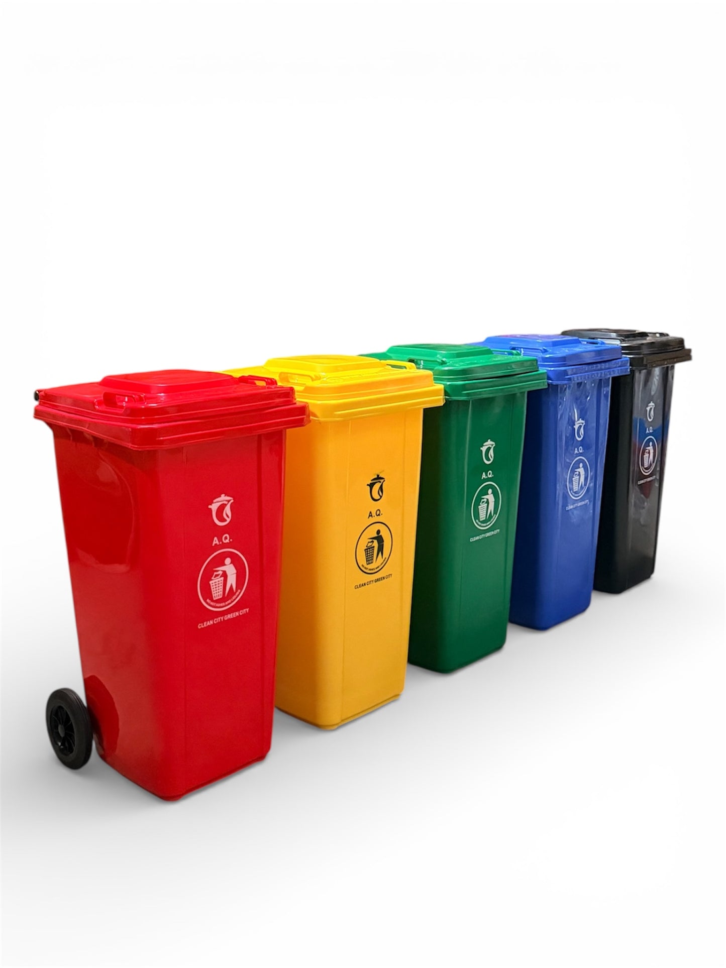 DUSTBIN + WHEEL 120 LTR