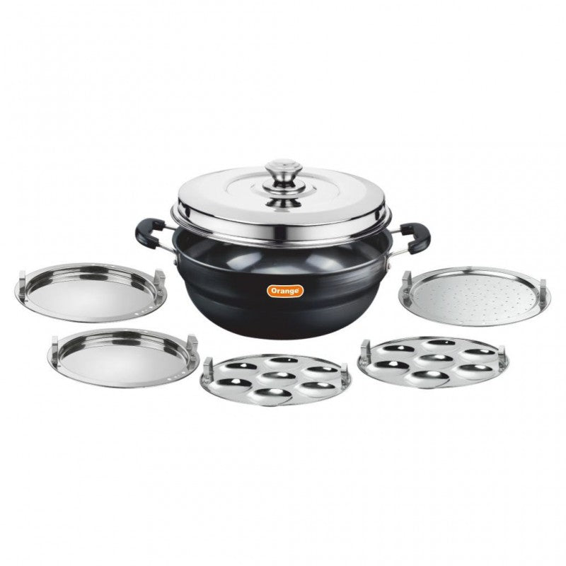ORANGE MULTI KADAI + H.A. PLATE