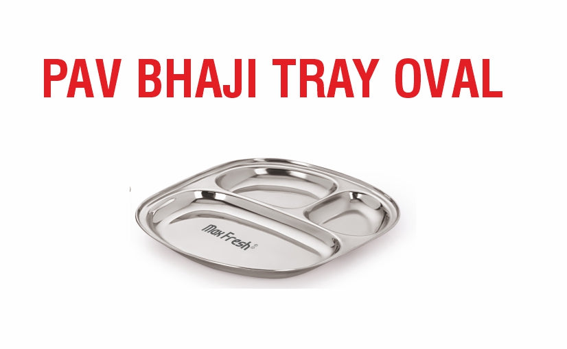 SS PAV BHAJI TRAY SMALL
