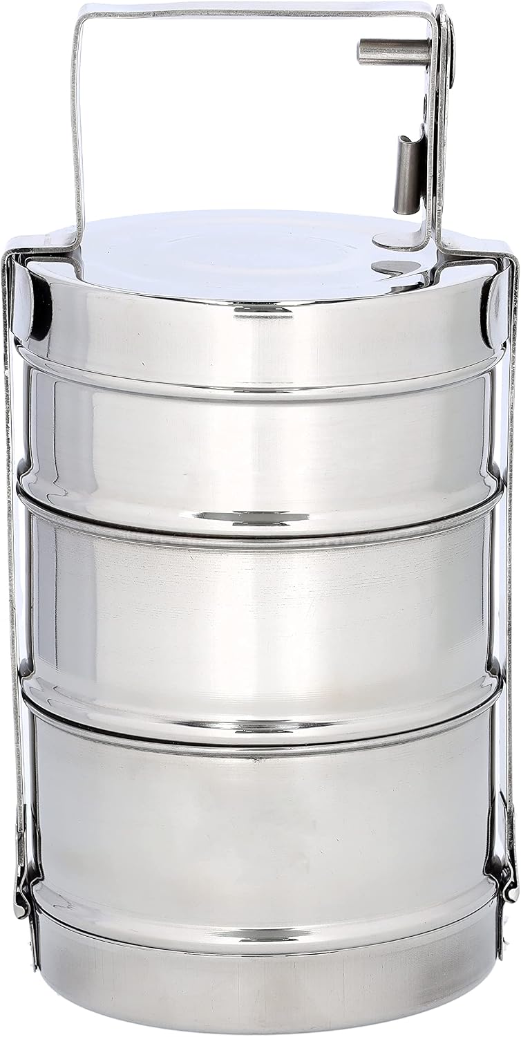 وعاء طعام SS مقاس 16×4 ثقيل