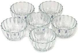 CRYSTAL BOWL 6PC SET