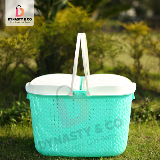 Dynasty Silky Basket + Lid