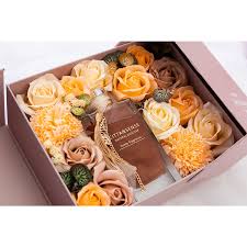 FLOWER SOAP BOX (12 Pc Pack) 811