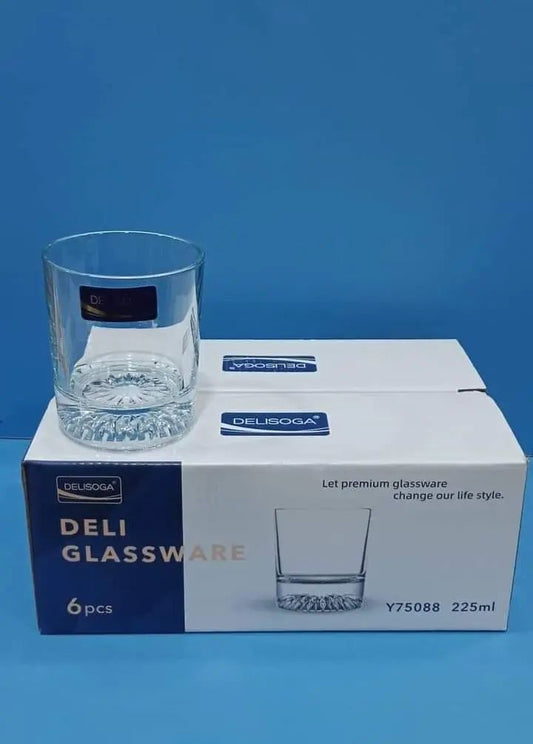 GLASS SMALL 90ML W/ BOX 6 PC