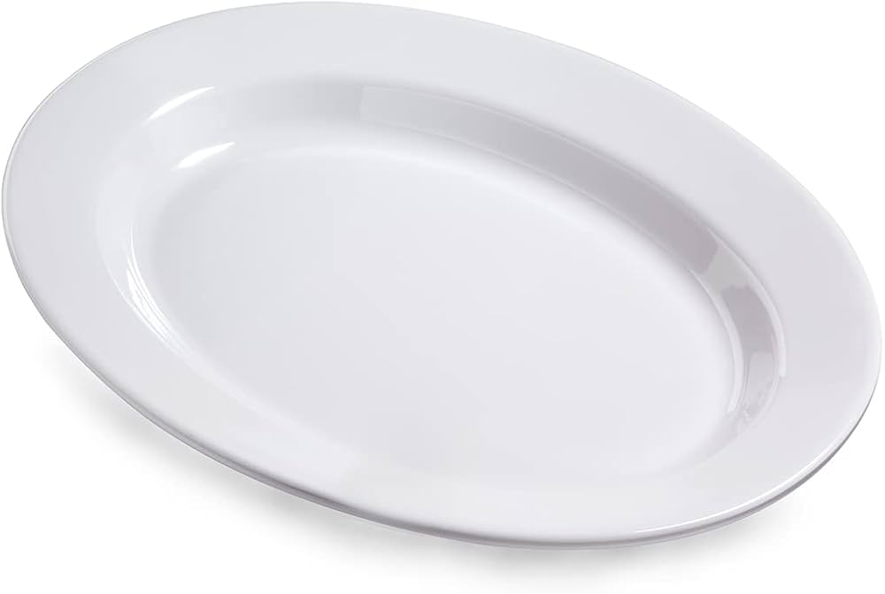 MELAMINE DEEP OVAL TRAY 14" SC121BG