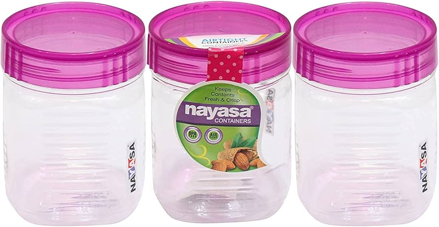 NAYASA DORA CONTAINER JAR 1000ml (2Pcs)