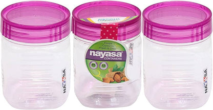 NAYASA DORA CONTAINER JAR 1000ml (2Pcs)