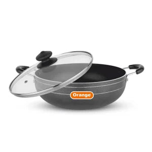 ORANGE MULTI KADAI + H.A. PLATE