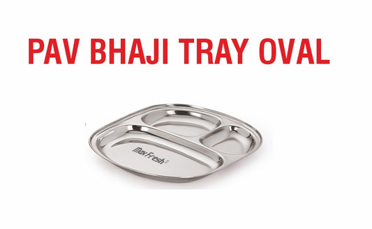 SS PAV BHAJI TRAY SMALL