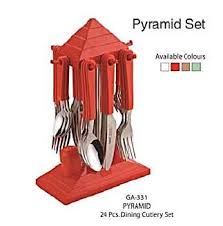 PYRAMID CUTLERY STAND