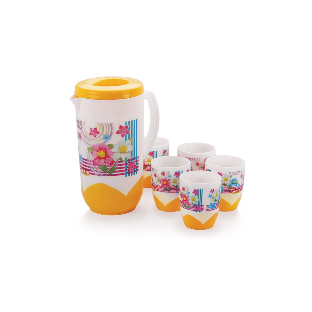 RIVERA JUG BIG (W/ 4 GLASS) 0897