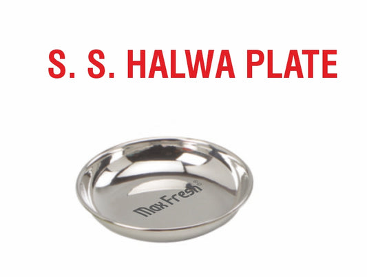 SS Halwa Plate 5