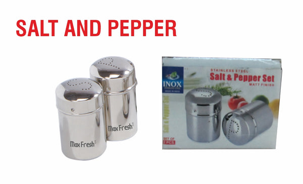 FLIPTOP SALT PEPPER WITH STAND