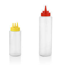 SQUASH SAUCE BOTTLE SMALL TRIPLE NOZZLE