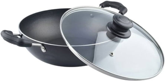 SURUCHI NON STICK DEEP KADAI + LID