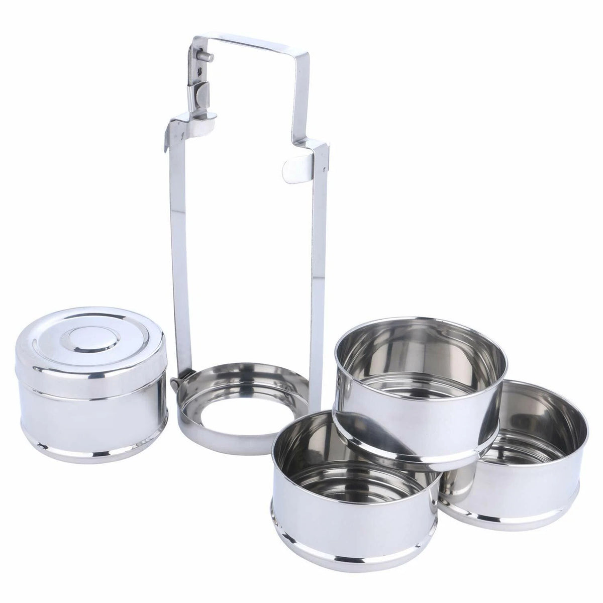 وعاء طعام SS مقاس 16×4 ثقيل